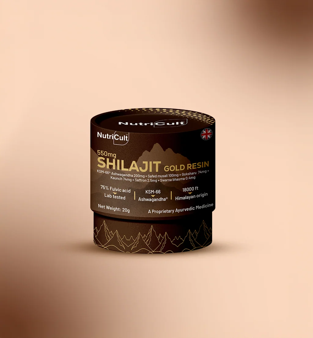 Nutricult | Shilajit Gold Resin with KSM-66 Ashwagandha