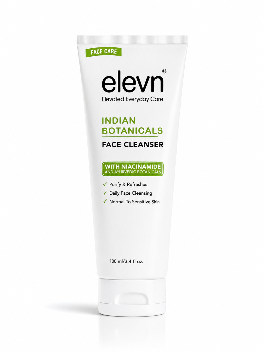 Elevn Indian Botanicals Face Cleanser | Indian Botanicals & Niacinamide, 100 ml