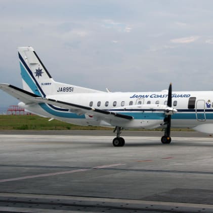 クロスウィング SAAB 340 海上保安庁 JA8951 MA951 はまたか