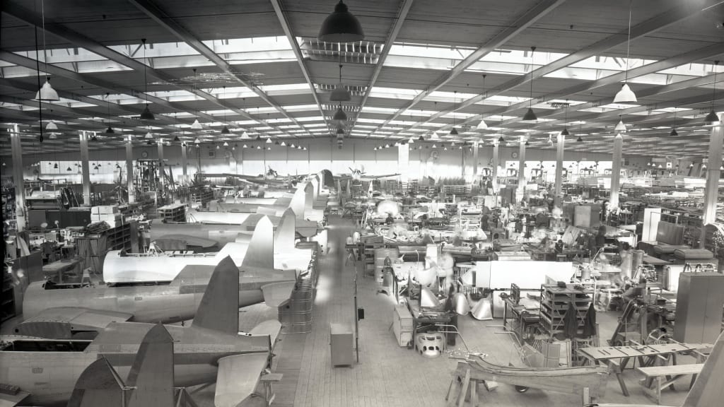 An aviation industry is born  Saab's early years | Stories | Saab