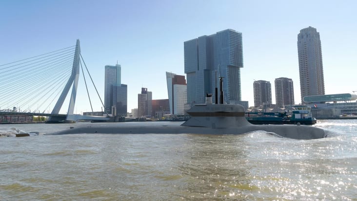 Rotterdam Expeditionary submarine Saab-Damen