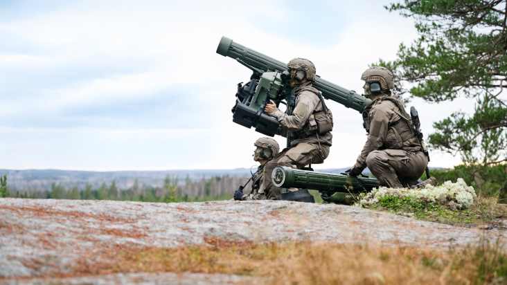 RBS 70 NG MANPADS with Bolide 2 missile