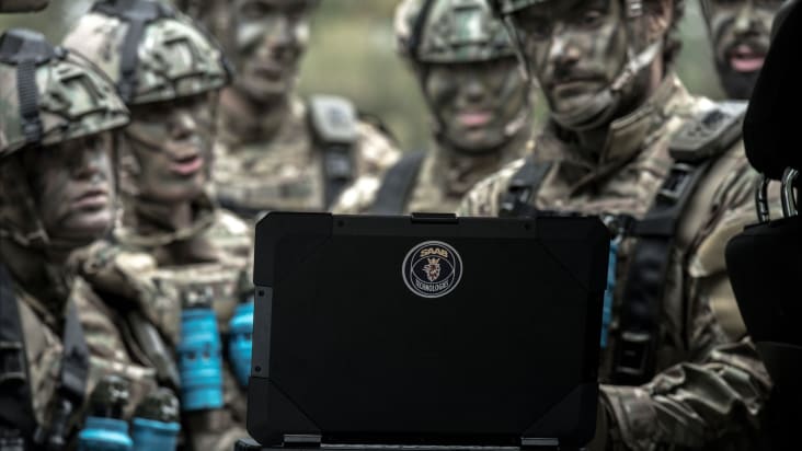 Saab's live training solution 