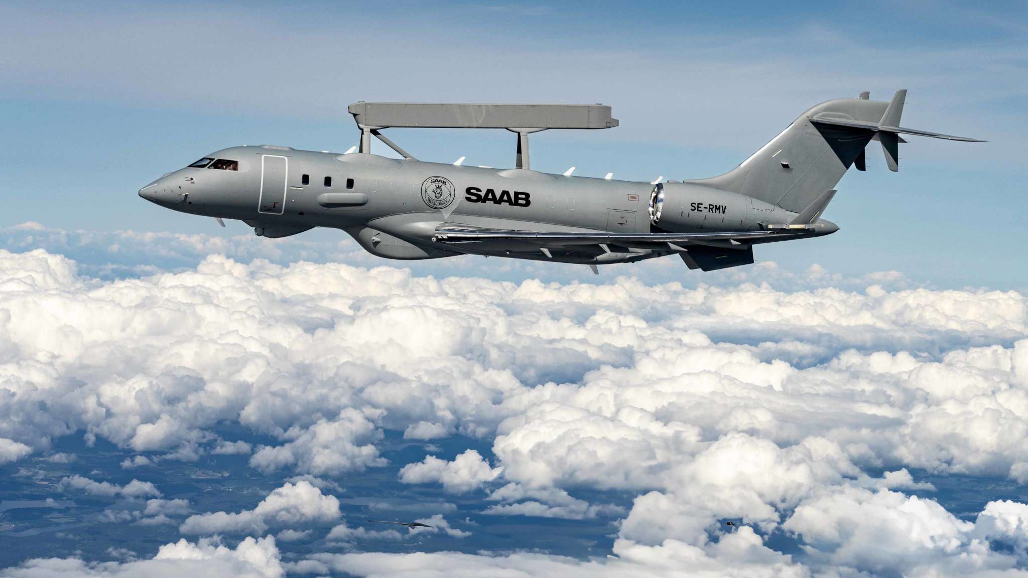 Saab GlobalEye Airborne Early Warning and Control aircraft