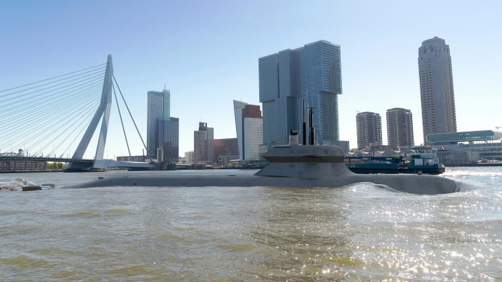 Rotterdam Expeditionary submarine Saab-Damen