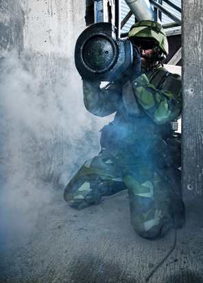 Swedish soldier with NLAW