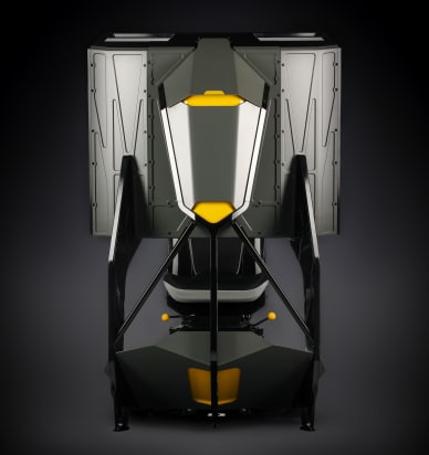 Saab Future Operator Workspace back full profile