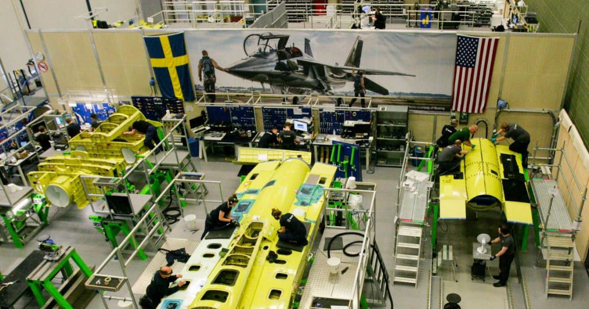 Saab Delivers T 7a Aft For The Flight Test Program