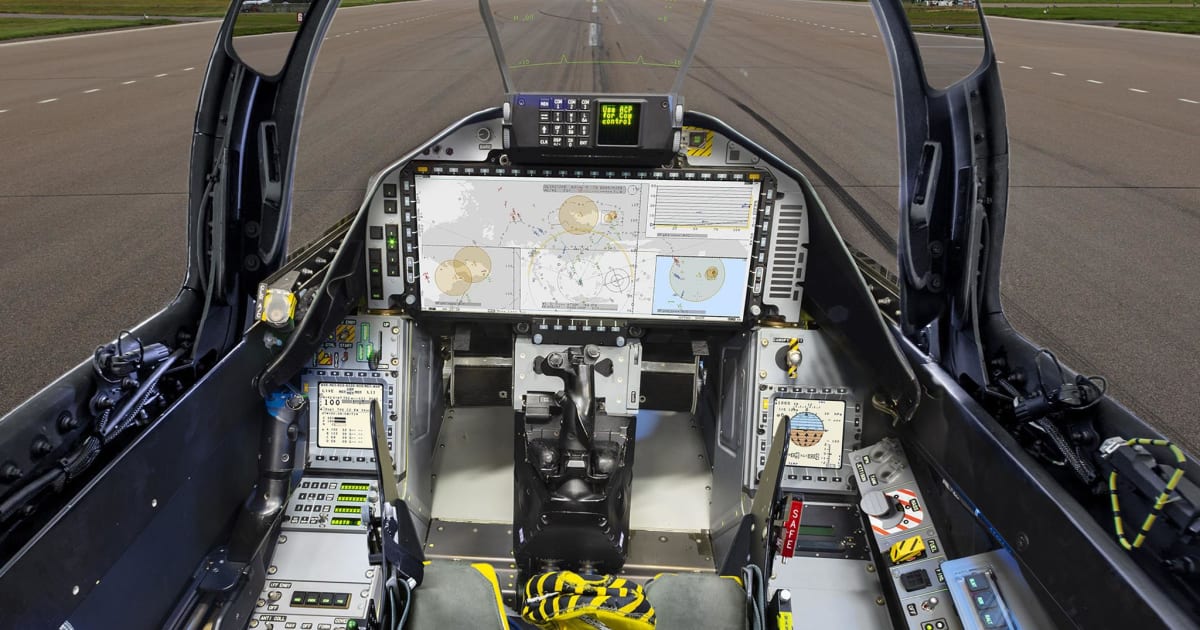 Here Are The Features Of Gripen E S Wide Area Display