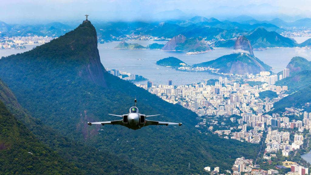 Wallpaper Gripen Saab