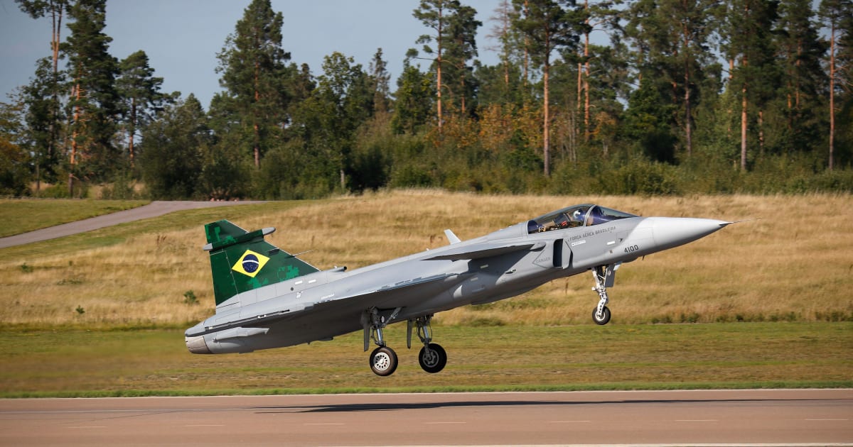 Brazilian Air Force begins operational activities with Gripen E