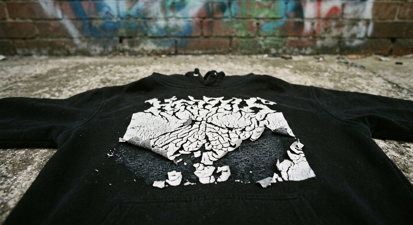 Why Graffiti Murals Last Decades But Your Graphic Hoodie Cracks After Three Washes