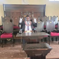 Freemasonry lodge brothers gathered together