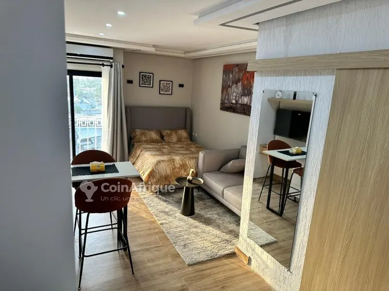 Location studio meublé haut standing au vallon