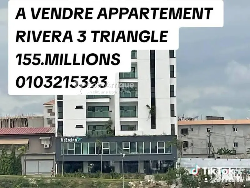 Vente appartement 5 pièces - Rivera 3 triangle