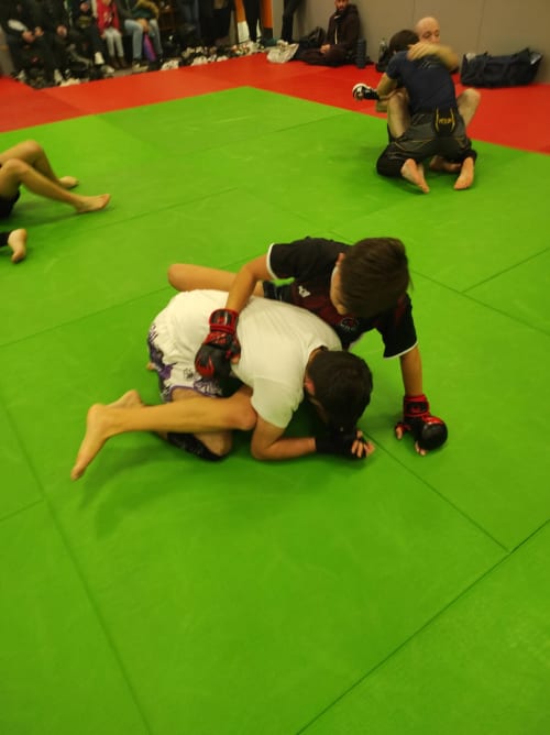 MMA en images 6 — entraînement au Boxing Défense Villebon