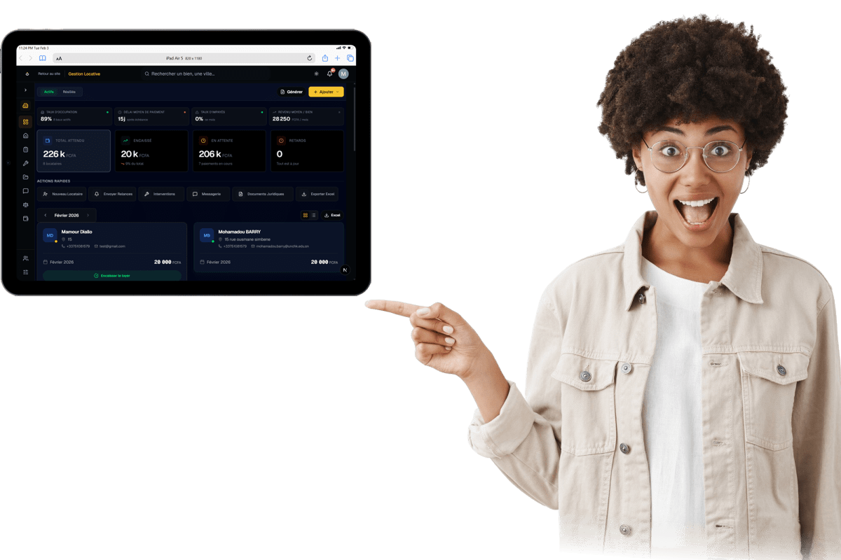 Tableau de bord Revenus