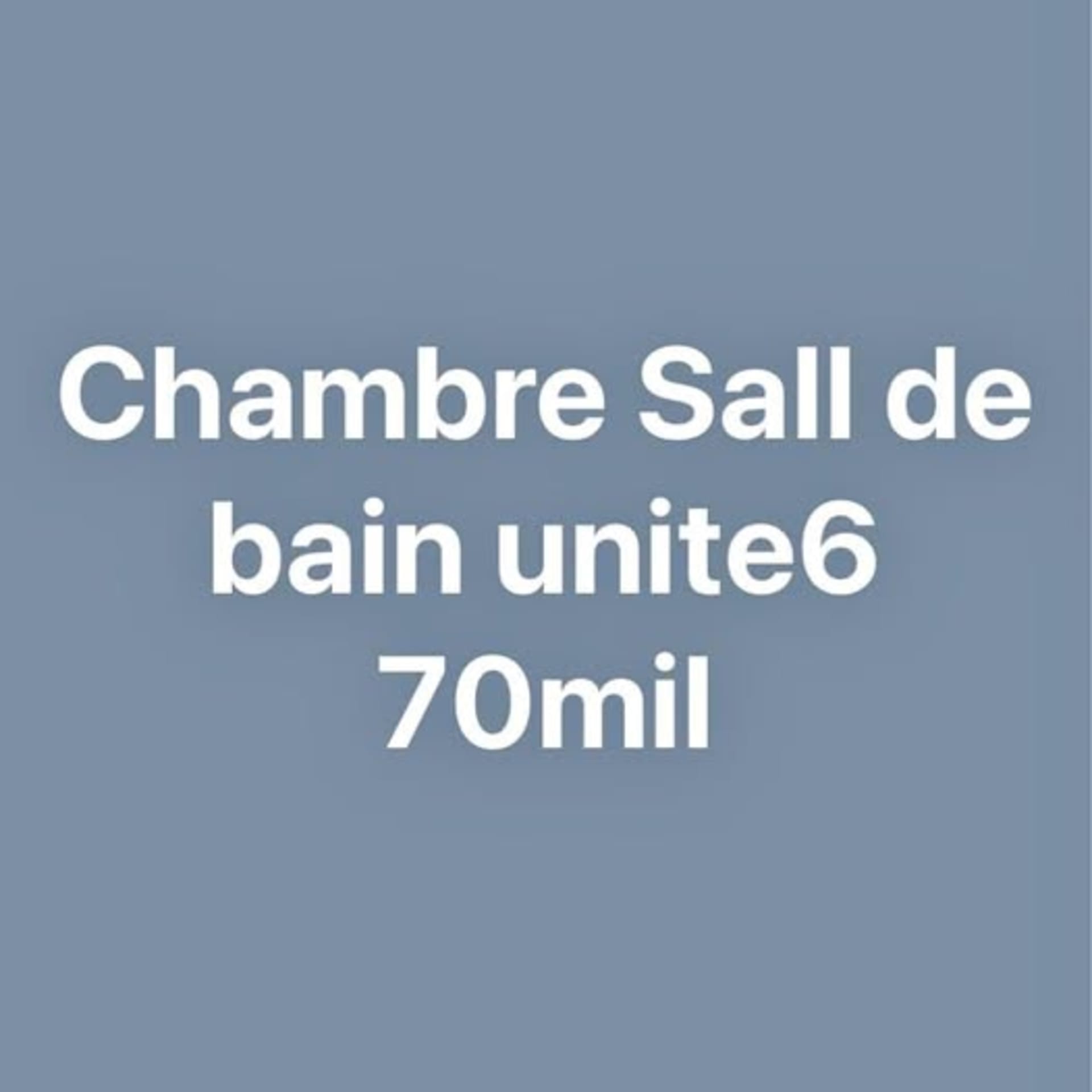 Chambre salle de bain