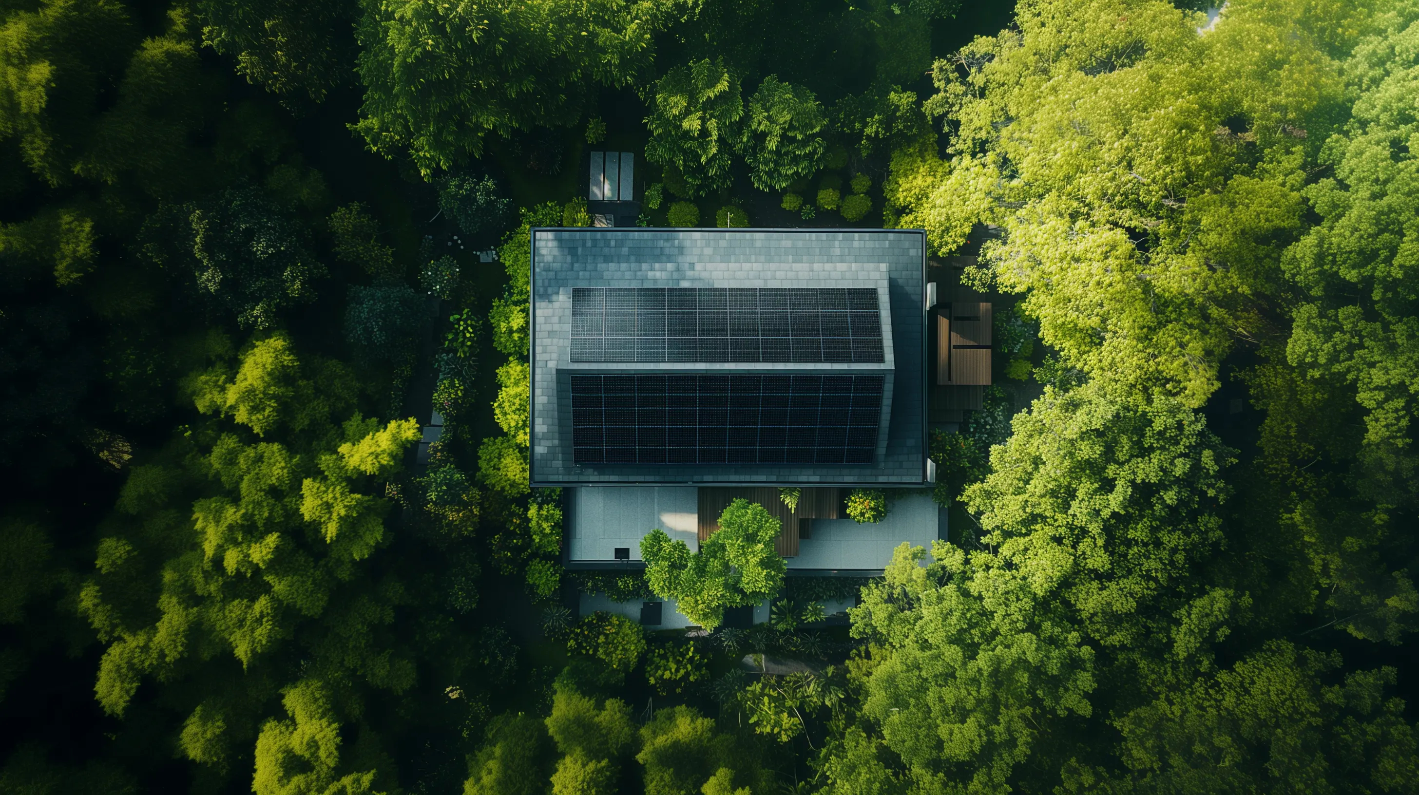 Home with solar