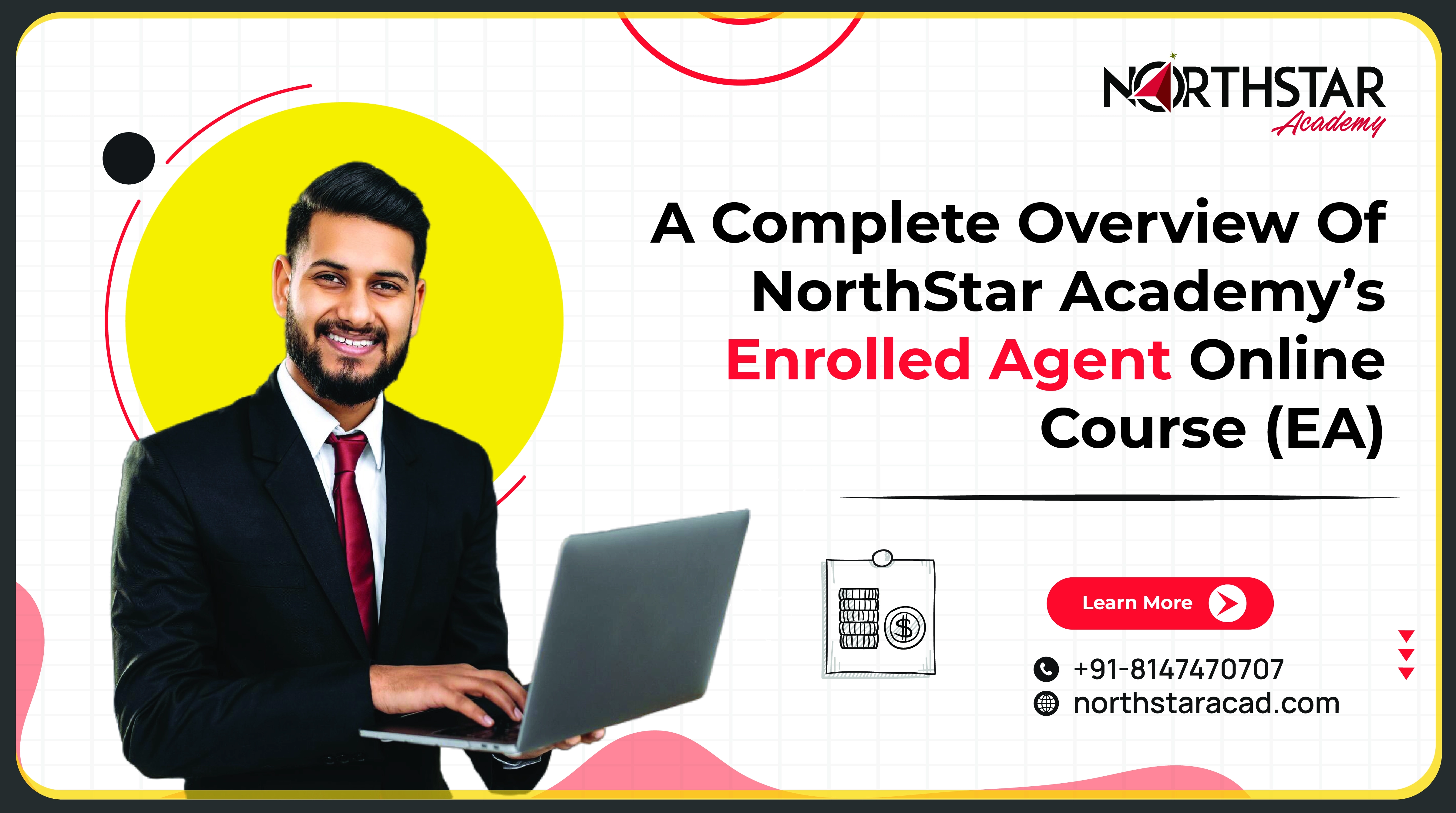 NorthStar Academy EA course platform, Enrolled Agent online class session, students learning EA course online
