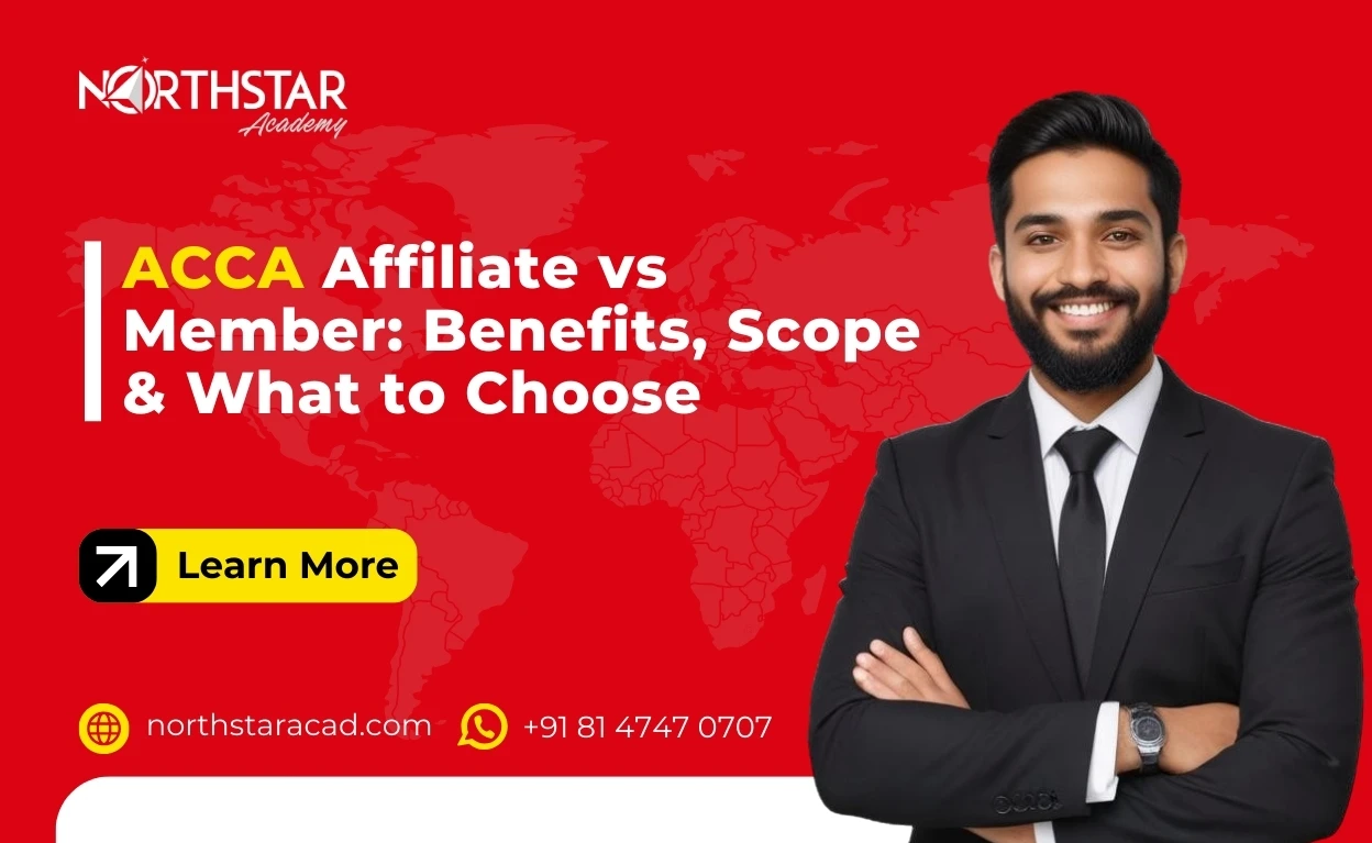 ACCA Affiliate vs Member comparison with benefits, career scope, and membership path