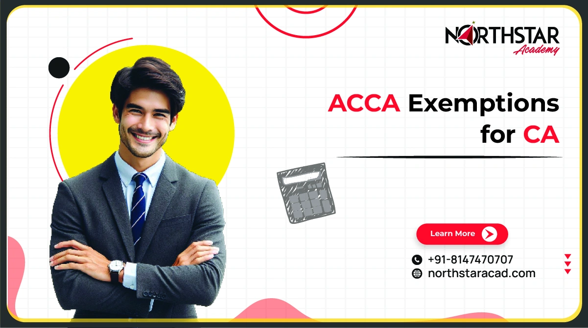 ACCA exemption calculator tool screenshot, chart showing ACCA exam exemptions, student checking ACCA qualification exemptions