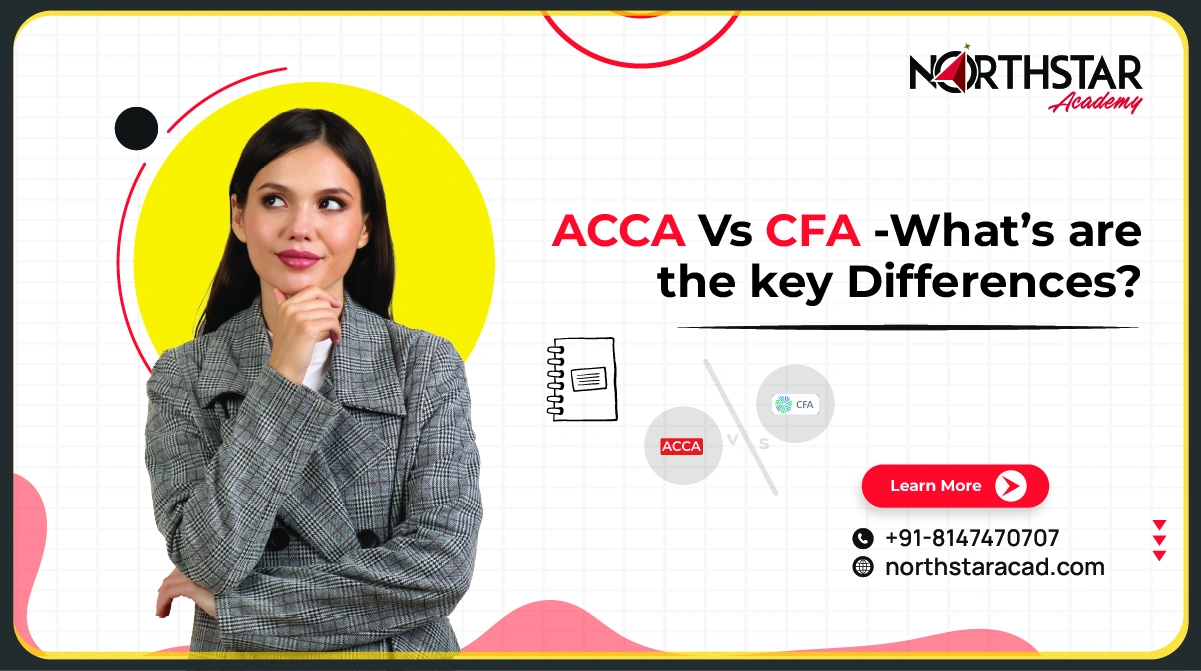 ACCA vs CFA qualification comparison, ACCA and CFA career differences, CFA and ACCA program comparison chart