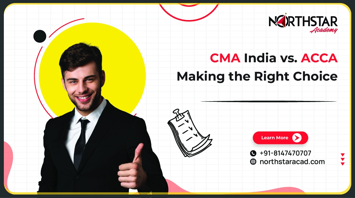 CMA India vs ACCA course comparison chart, ACCA and CMA job opportunities overview, key differences between CMA India and ACCA programs