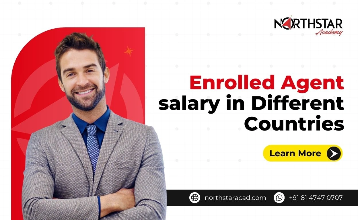 enrolled agent salary chart by country, EA salary comparison USA vs India, global earnings for enrolled agents