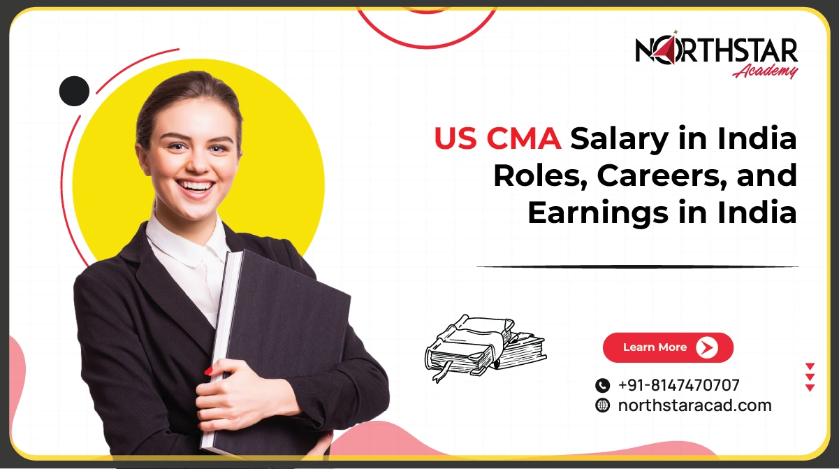  US CMA salary comparison chart India, CMA career path illustration India, US CMA job roles infographic
