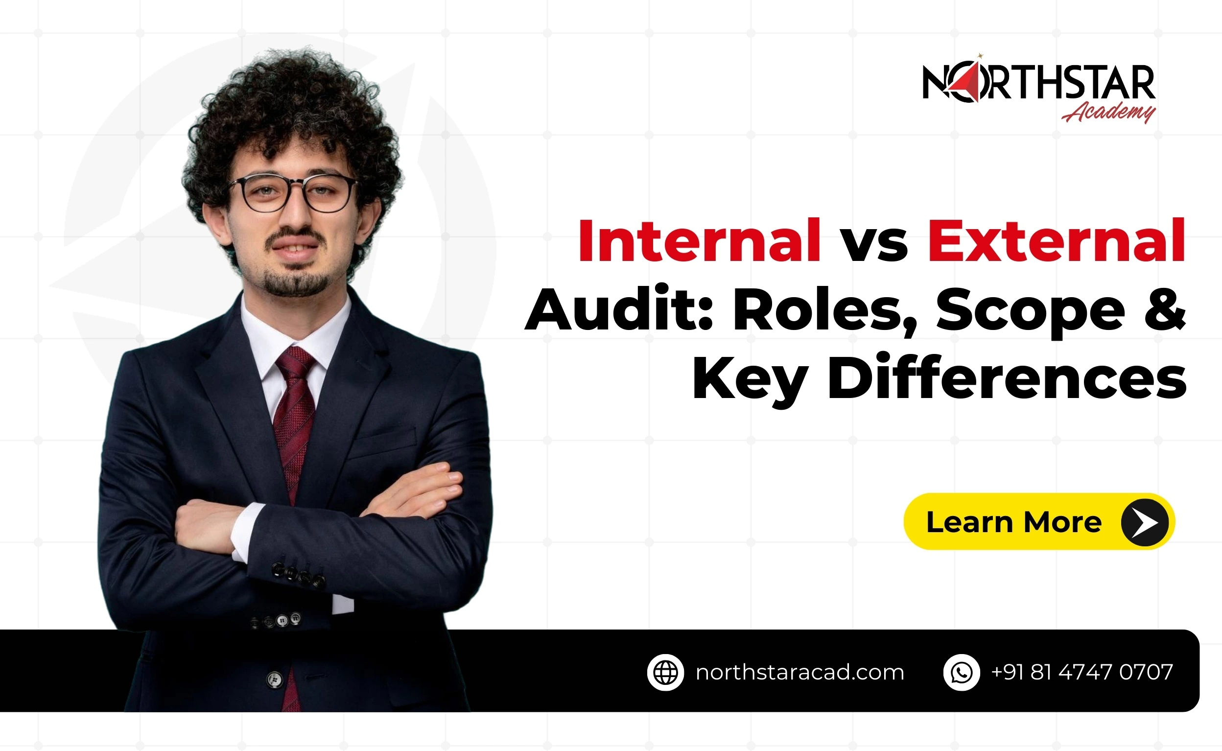 nternal vs External Audit roles, scope, and key differences for commerce careers