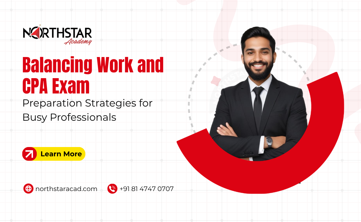professional studying for CPA exam, balancing work and CPA study, time management tips for CPA candidates