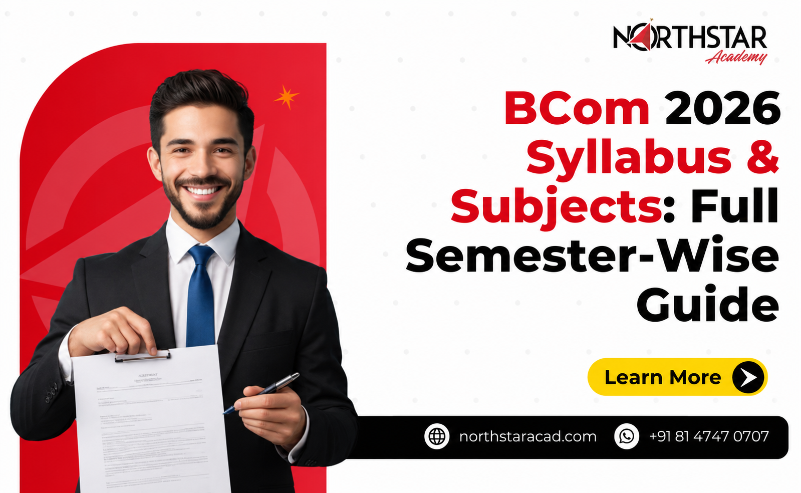 BCom 2026 Syllabus & Subjects: