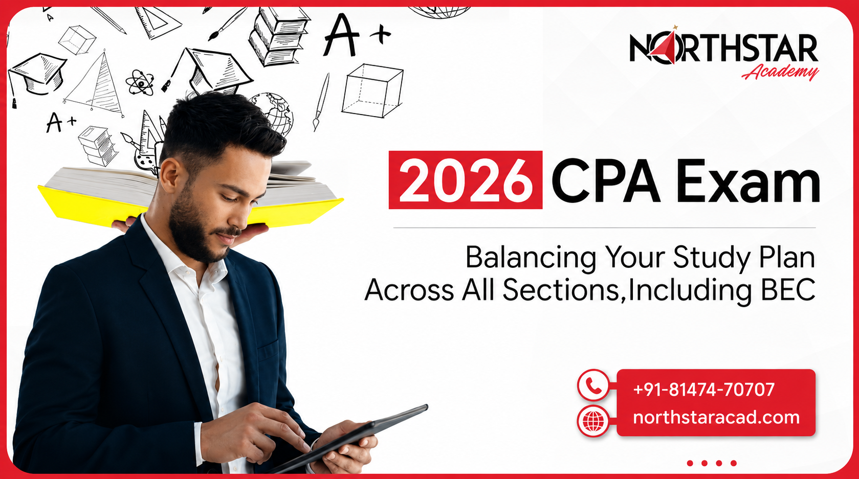 2026 CPA exam study planner, BEC section CPA 2026 overview, CPA exam section breakdown chart
