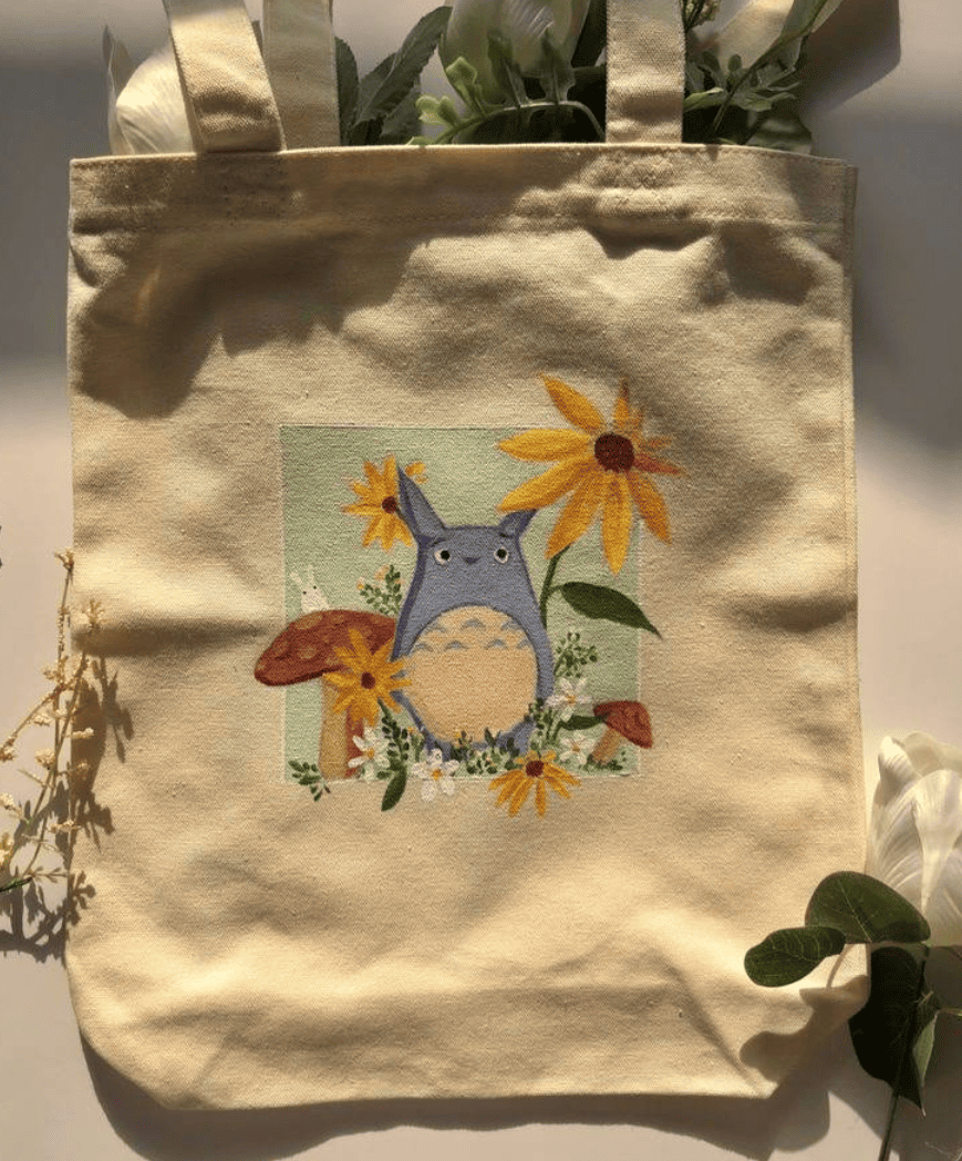 BUCKETHAT / TOTEBAG PAINTING