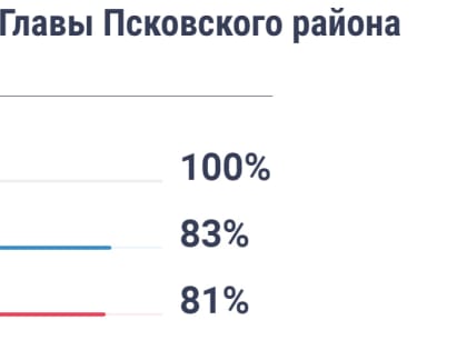 81% подавших заявление на ДЭГ избирателей проголосовали на выборах главы Псковского района