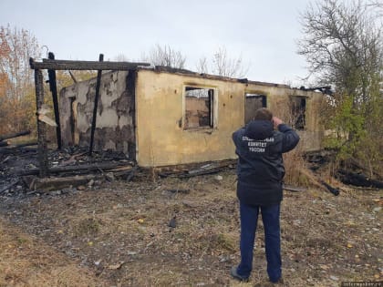 В Псковском районе проводится проверка по факту гибели на пожаре двух человек 