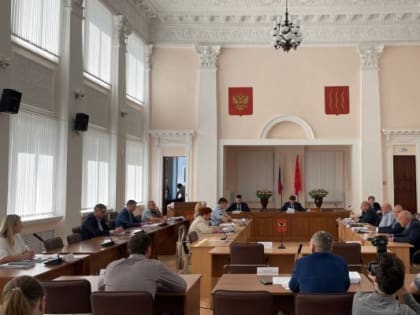 Состоялось очередное заседание Великолукской городской Думы