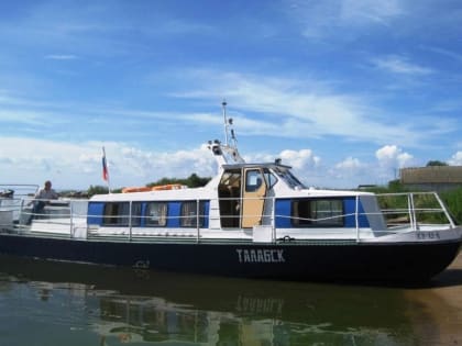 Катера на Талабские острова начали курсировать с сегодняшнего дня