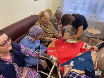 Участники социально-культурного центра «Троицкий» посетили Себежский дом-интернат для престарелых и инвалидов