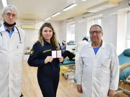 В преддверии профессионального праздника сотрудники УИС региона организовали донорскую акцию