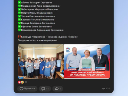 Собрание депутатов Новоржевского района удалило публикации с агитацией за «Единую Россию» после жалобы «Яблока»