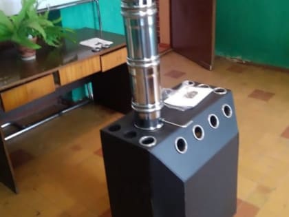 Отопительную печь купили для дома культуры в Локнянском районе