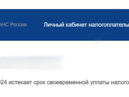 Срок уплаты налогов истекает сегодня