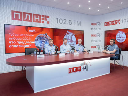 Кандидаты в губернаторы от оппозиции озвучили свои амбиции в эфире «ПЛН FM»