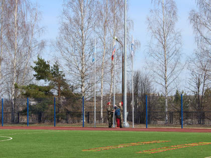 Новый стадион торжественно открыли в Палкино