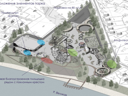 50-метровое колесо обозрения станет визитной карточкой нового парка аттракционов в Пскове