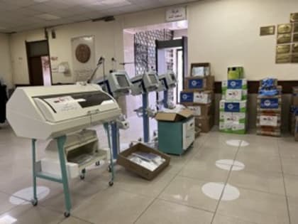 Больница Сирии получила оборудование и медикаменты от СоюзМаш на пять миллионов рублей