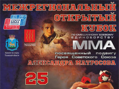 Межрегиональный кубок по ММА состоится в Великих Луках