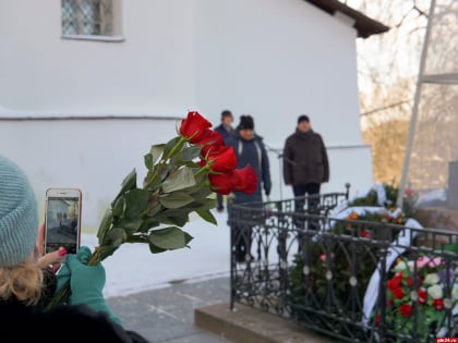 Литию об Александре Пушкине отслужили в Святогорском Свято-Успенском монастыре